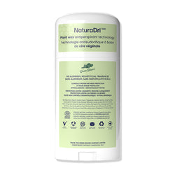 Green Beaver aluminum-free antiperspirant deodorant Sunny Citrus scent back label