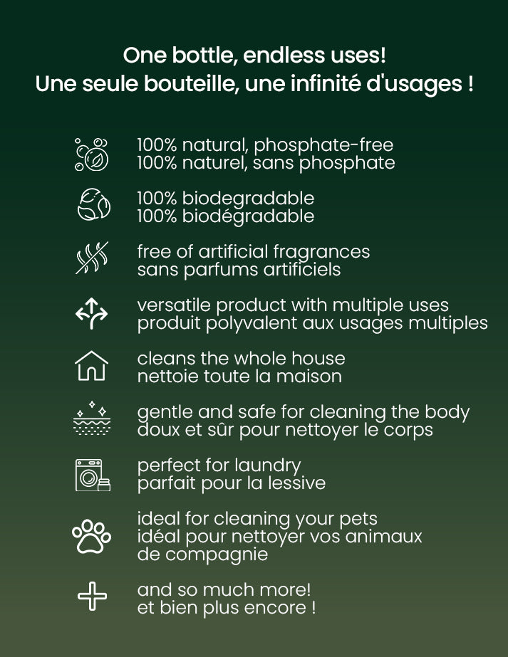 All-in-One Pure Castile Soap - Boreal Forest