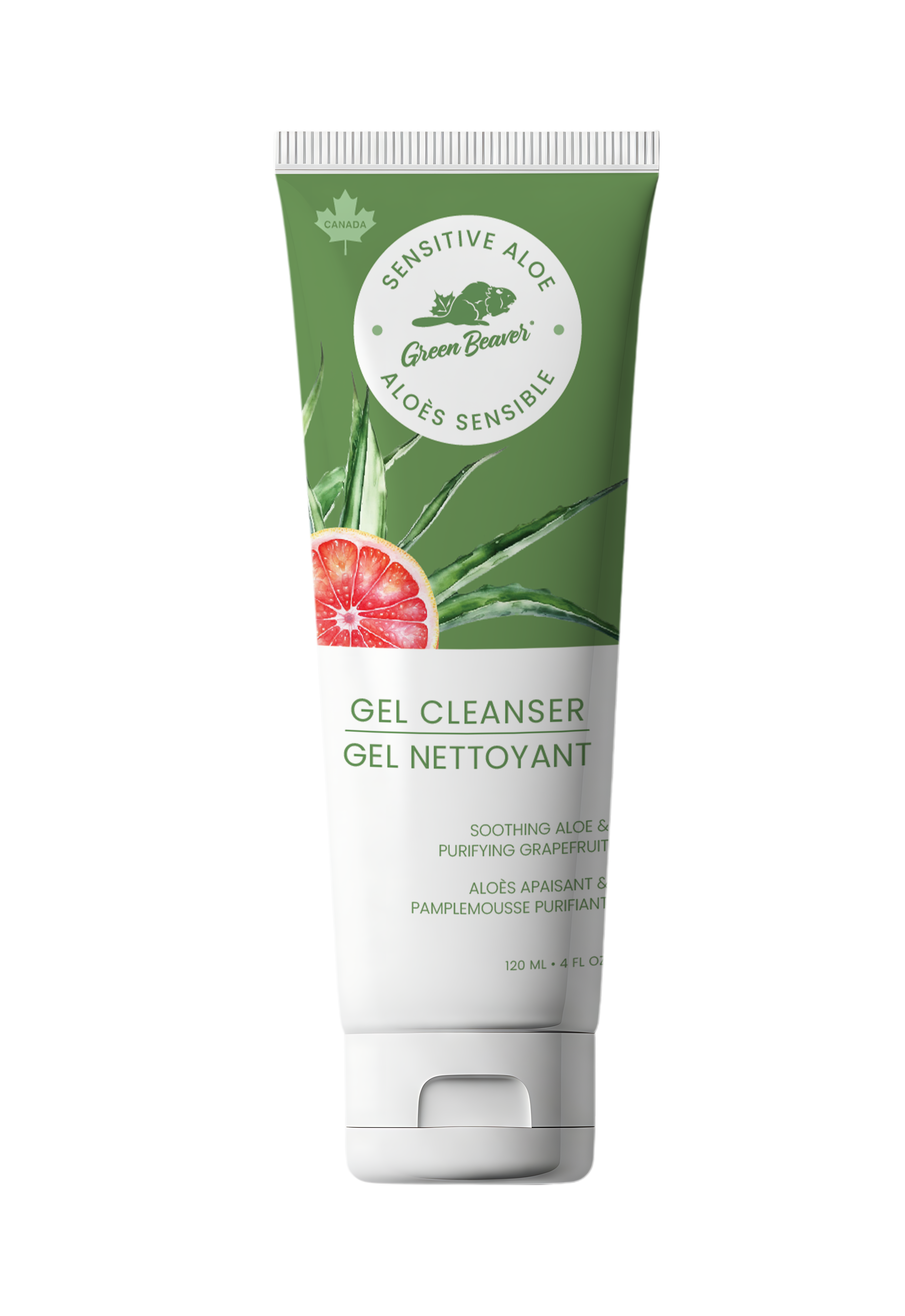Aloe Vera Face Cleansing Gel - Sensitive Skin – Green Beaver