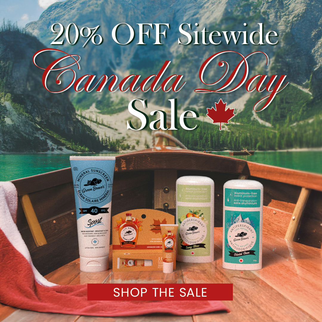 20% off Canada Day sale Green Beaver
