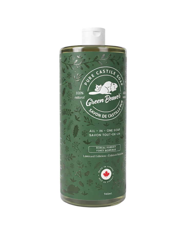 All-in-One Pure Castile Soap - Boreal Forest