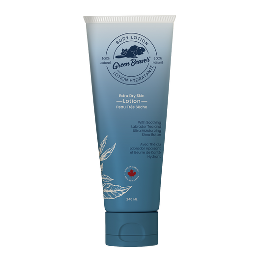 Green Beaver coconut body lotion bottle