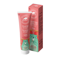 Green Beaver Kids Naturapeutic strawberry toothpaste tube and box