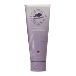 Green Beaver lavender body lotion bottle