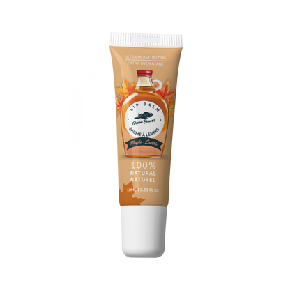 Green Beaver maple lip balm tube