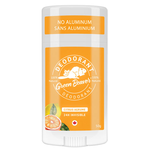 Green Beaver natural deodorant Citrus front view