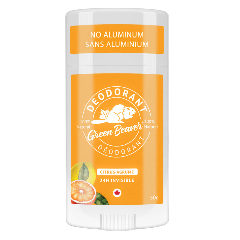 Green Beaver natural deodorant Citrus front view