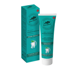 Green Beaver Naturapeutic enamel protect toothpaste tube and box