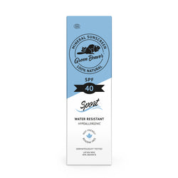 mineral sunscreen spf 40 water resistant
